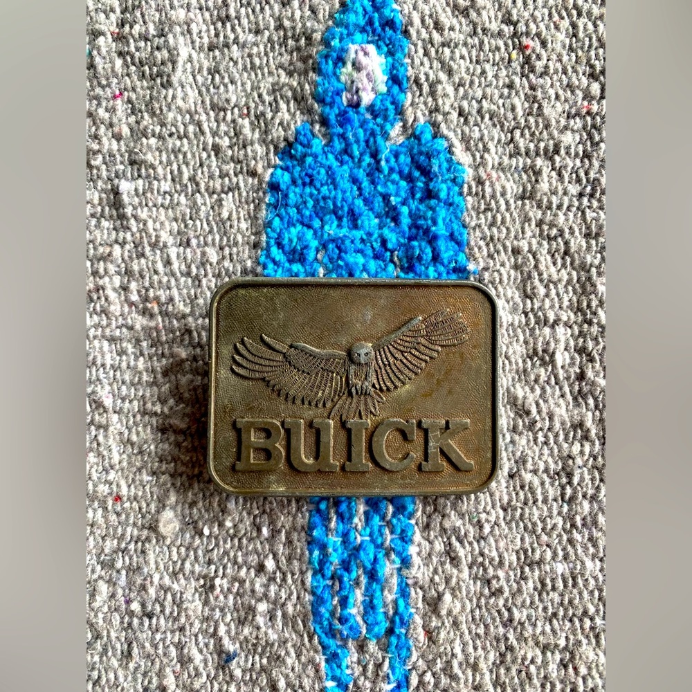 Vintage 1970's Buick Belt Buckle